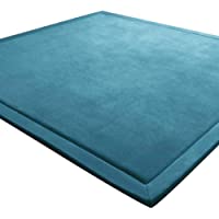 LEHOUR Engrosamiento Coral Terciopelo Alfombra Manta de rastreo para niños Alfombras Suaves de Tatami Antideslizante…
